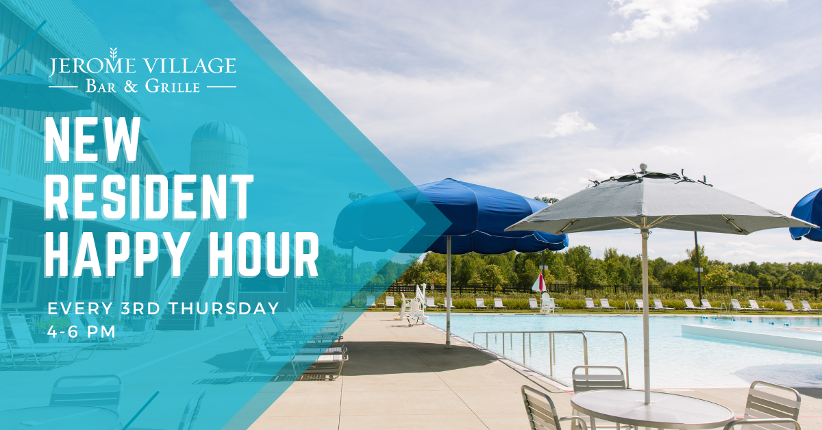 New Resident Happy Hour – Poolside